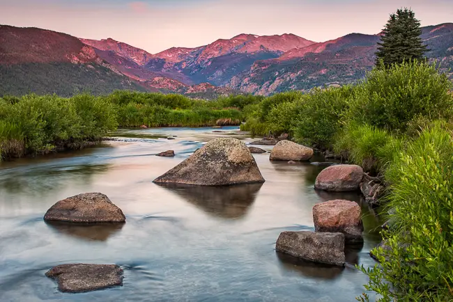 Moraine Park Sunrise in Rocky Mountain National Park
